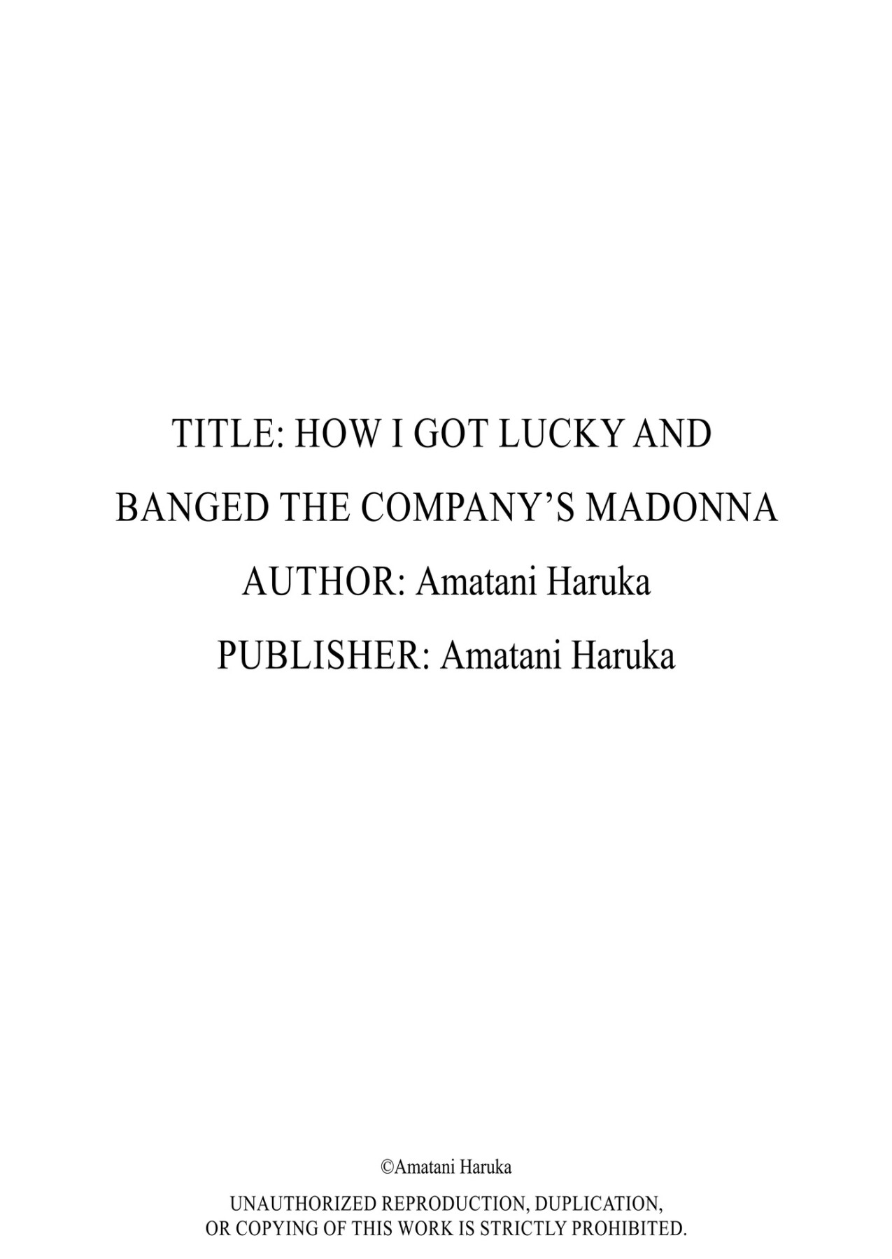 Hentai Manga Comic-How I Got Lucky and Banged the Company's Madonna-Read-98